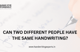 Can Two Different People Have the Same Handwriting?