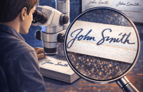 Forensic Examination of Digitally Printed Signatures