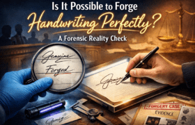 Is It Possible to Forge Handwriting Perfectly? A Forensic Reality Check