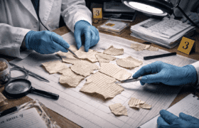 Forensic Examination of Torn Documents