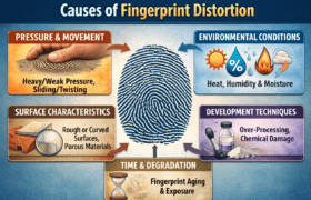 Fingerprint Distortion: Causes and Impact on Identification